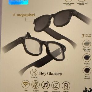 AI Glasses with 8-Megapixel Camera